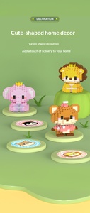 Customize Micro Particles Building Blocks Compatible Cartoon Doll Educational Puzzle Assembled <strong>Toys</strong> <strong>Bricks</strong> for Children - Product Image 6