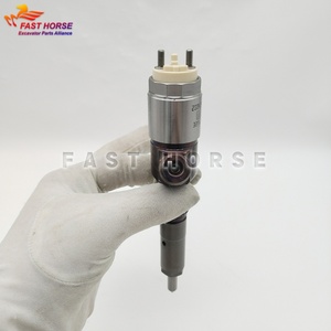 หัวฉีดน้ำมันเชื้อเพลิง Hangood รุ่น 326-4700 10R-7675 สำหรับเครื่องยนต์ C6.4 รถขุด 320D 323D หัวฉีดดีเซลคอมมอนเรล - Product Image 2