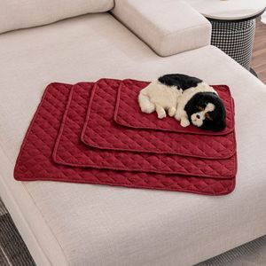 Modern Non-Toxic Waterproof Cooling Pet Mat Reusable Washable Summer Solid <b>Dog</b> <b>Sofa</b> Cover for Pets Cars Seats Furniture - Product Image 4
