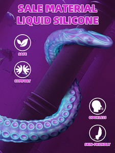 Dildo Lungo Plug Anale Stimolazione Anale del Culo Giocattolo Sessuale a Tentacolo Dildo Morbido Mostro Plug Anale per Donna Massaggio Vaginale Giocattolo Sessuale - Product Image 5