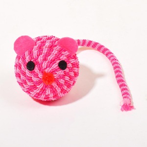 Wholesale Cat Toys Colorful Interactive Plush <b>Mouse</b> Toy with Elastic Thread Cute Head Design to Grind Teeth for Pet Cat Cleaning - Product Image 3