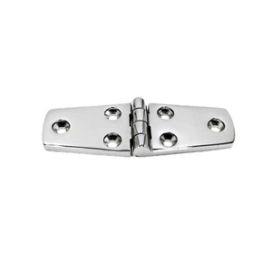 Marine Symmetrical Hinge 102x38mm Stainless Steel Mirror Polished For <b>Yacht</b> Cabinet Exterior - Product Image 1