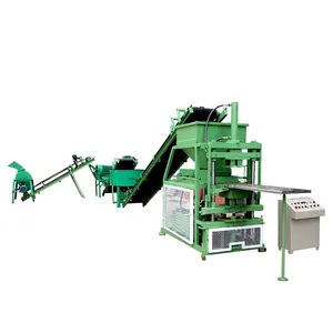 Pressure Cement And Clay Brick Making Machine Production Line