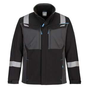 PORTWEST - FR704BKRXL WX3 Resistente al Fuego Negro Softshell - EAN 5036108368532 ROPA DE TRABAJO RESISTENTE A LLAMAS - Product Image 1
