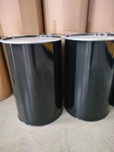 <span class=keywords><strong>Fût</strong></span> en métal peint en noir de <span class=keywords><strong>60</strong></span> <span class=keywords><strong>litres</strong></span> avec couvercle de verrouillage Article en vente dans la catégorie Fûts, seaux et barils - Product Image 6