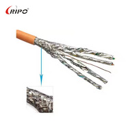 Cable de Internet de Cobre/CCA LSZH Espuma PE UTP FTP SFTP Cat7, Aprobado para Redes Interiores, Ripo Sólido, 305m, Caja de Tracción
