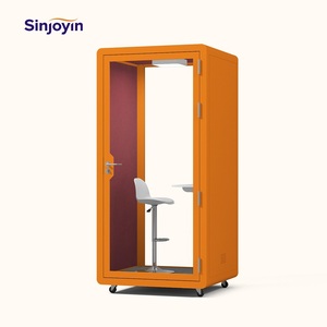 Cabina Telefónica Insonorizada de Alta Calidad de Fábrica, Cabina de Oficina Modular de Varios Tamaños, Cabina Acústica <span class=keywords><strong>para</strong></span> Espacio de Trabajo - Product Image 2