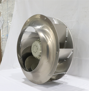 Ziehl-abegg RH56E-4DK.6N.1R 129263 3~ 230/400V 2.5KW 1320rpm Centrifugal <b>Fan</b> Aluminum Alloy Blades AC Motor 40 DB - Product Image 2