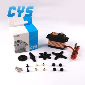 CYS-S2105 Servo numérique unisexe 5kg de couple HV sans noyau pour avion RC, bateau, jouet, taille standard, engrenage en titane, pièces de loisirs, systèmes radio - Product Image 4