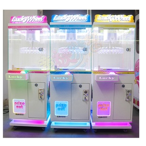 เครื่องคีบตุ๊กตาขนาดเล็ก โปรโมชั่นวงล้อแห่งโชคดี ของขวัญสุดพิเศษ ใช้เหรียญหยอด พร้อมสติกเกอร์ซองแดง - Product Image 2