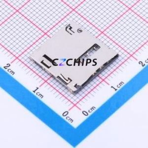 SMC-214-ARP7 SIM Card Connector SMD Connector Self-Return Type Micro SIM Card Card Holder With Card Detection - Product Image 1
