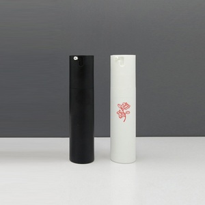 Airless <b>Pump</b> Sprayer <b>Bottles</b> 30ml/50ml White/Black Plastic Custom Colors for Lotion & Cosmetics in Stock - Product Image 6