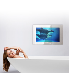 MIRROH.AI OEM/ODM Espejo Inteligente Android de Lujo a Prueba de Agua, Compatible con Transmisión de YouTube, Spotify, <span class=keywords><strong>Netflix</strong></span> para Hostelería - Product Image 2
