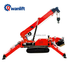 <span class=keywords><strong>Grue</strong></span> <span class=keywords><strong>mobile</strong></span> télescopique électrique Qingdao Wanlift pour camionnette, treuil à câble, 1,2-12 tonnes, télécommande - Product Image 1
