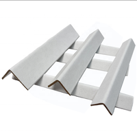 Protecteur d'angle en carton Kraft ondulé dur fort protecteur de bord de mur en carton de perle d'angle de papier