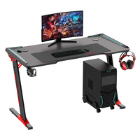 Bureau de jeu moderne multifonctionnel réglable en métal et bois, portable, pour la maison, le bureau et l'ordinateur - Offre Spéciale AOR