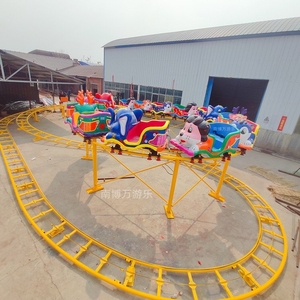 Manège miniature à roulettes coulissantes, nouveau design, prix abordable, train spatial, attraction pour enfants - Product Image 2