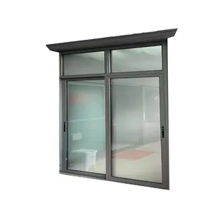 Puertas interiores de aluminio de precio razonable personalizadas, puerta corredera para Cocina