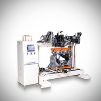 Machine à broder à 5 axes haute efficacité pour l'usine de brosses de polissage du jade