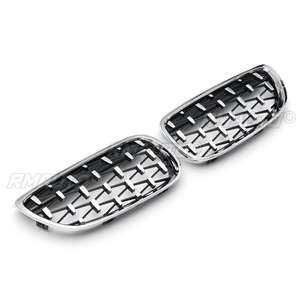 Parrillas Delanteras Estilo Diamante para BMW Serie 3 E90 E92 E93 2006 2007 2008 2009 2010 2011 2012 2013 2014 2015 - Product Image 2