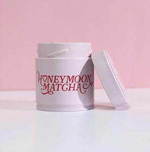 Tùy Chỉnh In Ấn Màu Hồng Kín 30G 50G Matcha Tin Có Thể Kim Loại Vít Top Cà Phê Trà Matcha Bột Hộp Thiếc Với Con Dấu - Product Image 1