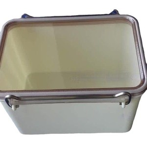 Asone Sealed Container 5-064-01 Airtight Rectangle <b>Plastic</b> Storage Box For Laboratory Use - Product Image 1