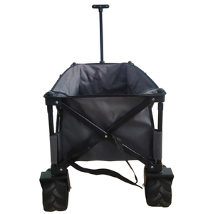 Chariot à main pliable réglable en acier pour enfants Transport populaire de camping et de plage avec chariot de plage personnalisable OEM à quatre roues - Product Image 5