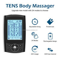 Mini masseur d'impulsion électrique numérique portable TENS unité Machine stimulateur musculaire électronique pour la physiothérapie soulagement de la douleur