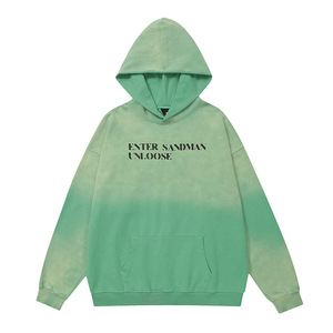 Sweat-shirts pour hommes en coton imprimé à l'écran pré-rétréci personnalisé, streetwear, lourd, délavé à l'acide, style pull à capuche, hiver, XL - Product Image 5