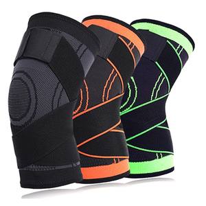 WOSWEIR spor sıkıştırma manşonu diz koruma pedleri diz dirsek Fitness için parantez koruyucu donanım artrit eklemler koruyucu - Product Image 3