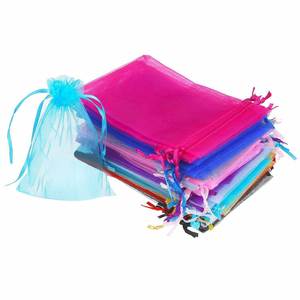 Nouveauté : Sacs en organza en gros, sacs cadeaux en organza personnalisés, pochettes en organza avec logo sur mesure - Product Image 1
