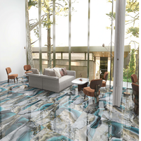 Luxuriöses Modernes Design 750x1500 Vollkörper-Marmor-Porzellan-Bodenfliese 600x1200 Porzellan-Wandfliesen Säurebeständig 5 Jahre Garantie