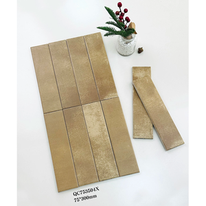 Azulejos de Porcelana de Lujo a Precio de Fábrica, 75*300mm, Acabado Mate para Interiores, Azulejos Planos para Paredes de Cocina - Product Image 1