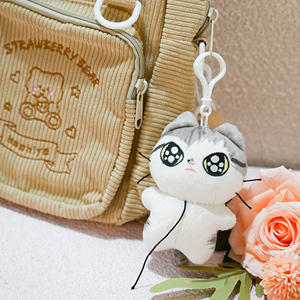 Hot Bán Tùy Chỉnh 20 Cm 15 Cm 10 Cm Động Vật Sang Trọng Búp Bê <span class=keywords><strong>Keychain</strong></span> Mini Mèo Đồ Chơi Dễ Thương Tùy Chỉnh Sang Trọng <span class=keywords><strong>Keychain</strong></span> - Product Image 2