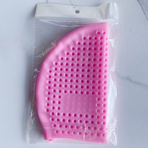 Bonnet de bain en silicone avec trous, protection des oreilles, extra large, unisexe, pour la natation et les sports nautiques - Product Image 5