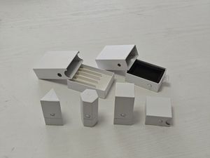 Custom Smell Proof Magnet Rectangle High Quality Cardboard Flip Cover Packaging Paper <b>Box</b> <b>Pack</b> With EVA Form - Product Image 3