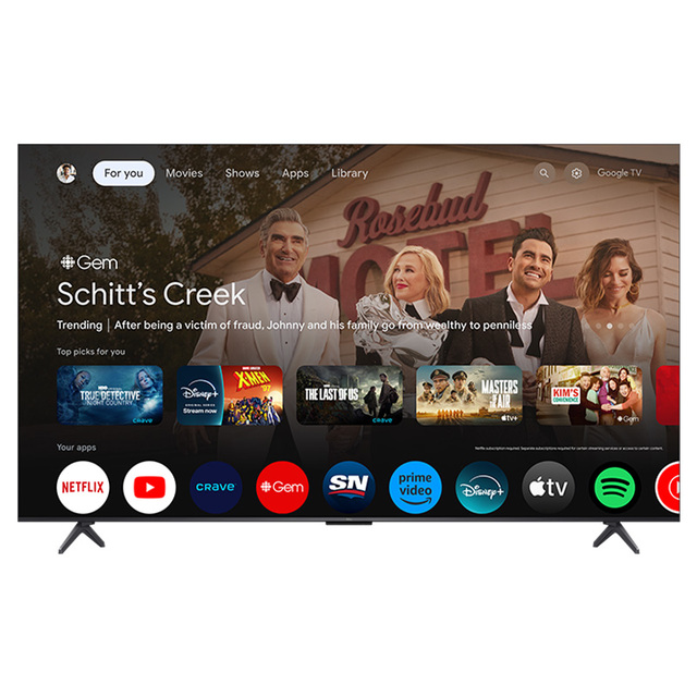 LED Smart TV Original Brand New Grade HD Frameless 43-Inch 4K 120Hz Android Wireless WiFi Portable