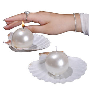 Bougie aromatique romantique de qualité supérieure, bougie aromatique perlée pour la maison, atmosphère sans fumée, bougie parfumée - Product Image 1