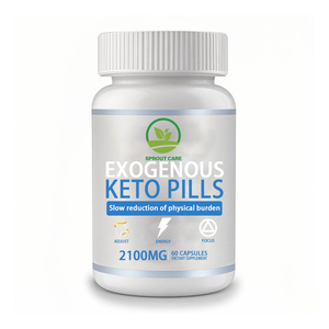 Capsules Keto Exogènes Haute Puissance 2100mg OEM/ODM, Mélange Complet d'Électrolytes pour Atténuer les Réactions Négatives de la Météorémie Céto - Product Image 1