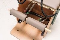 Commercial Pilates Combo Chair Oak/maple Frame Wunda Exercise Chair with Pedal Platform Yoga Studio Fitness Equipment