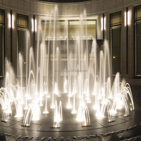 Fontaine interactive sèche musicale, équipement de jeu aquatique pour enfants, fontaine de sol interactive