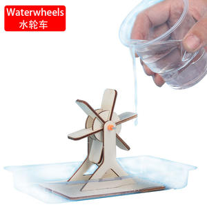 หุ่นยนต์สามเหลี่ยมไม้การผลิตขนาดเล็กวิทยาศาสตร์และเทคโนโลยีงานฝีมือสำหรับนักเรียนระดับประถมศึกษาและมัธยมศึกษา - Product Image 2