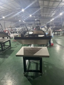 Prensa térmica manual grande de 100x120cm (40x48 pulgadas) con doble mango y placa de aluminio gruesa para sublimación textil, herramienta industrial - Product Image 4