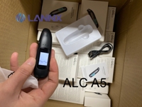 LANNX ALC A5 Expédition rapide Alcootest numérique portable avec rétroéclairage Analyseur d'alcool soufflant de l'air Détecteur d'alcool portable