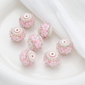 Cuentas de Lucite con Pedrería Nepalí, Diseño de Flor de Cinco Pétalos, Coloridas, Venta al por Mayor para la Fabricación de Joyería y Bolígrafos con Cuentas, Éxito de Ventas 2025 - Product Image 5