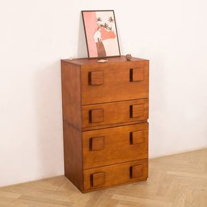 Personnalisable Moderne Minimaliste Tout-Pin Bois Canapé Côté Armoire Antique Couleur Libre Combinaison pour Salon Meubles De Maison - Product Image 1