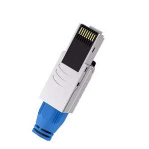 Сетевой коннектор VICENRAY RJ-5018S-C8A, позолоченный, Cat8, передача данных 10 Гбит/с, 500 МГц, 23AWG, экранированный RJ45, <span class=keywords><strong>Ethernet</strong></span> 1000M - Product Image 4