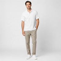 T-shirt en lin mélangé pour homme, marque privée OEM, manches courtes, doux, durable, pour temps chaud, décontracté, vente en gros