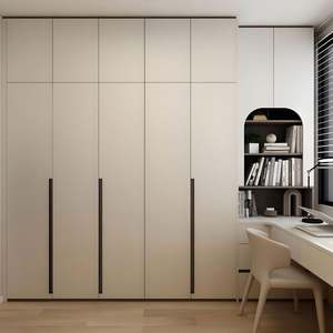 Wholesale Custom Modern Wooden Bedroom <b>Wardrobes</b> Cabinets <b>Door</b> Furniture for Dining Living Room School Customizable Options - Product Image 2