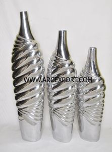 Prime Quality Aluminum Metal Decoration <b>Mirror</b> Polished <b>Flower</b> Vases for Wedding Events and Home Table Decoration <b>Flower</b> Vase - Product Image 4